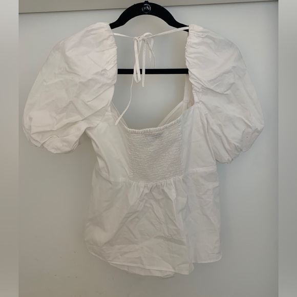 Intermix Medium Puff Sleeve Shirt - Picture 2 of 3